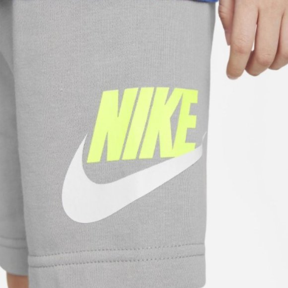 Nike 2 piece Baby Boy Club High Brand Read Muscle Tee Short Set MSRP $36 - Picture 6 of 7